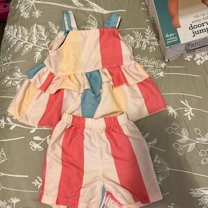 2 piece set baby girl 9-12 months